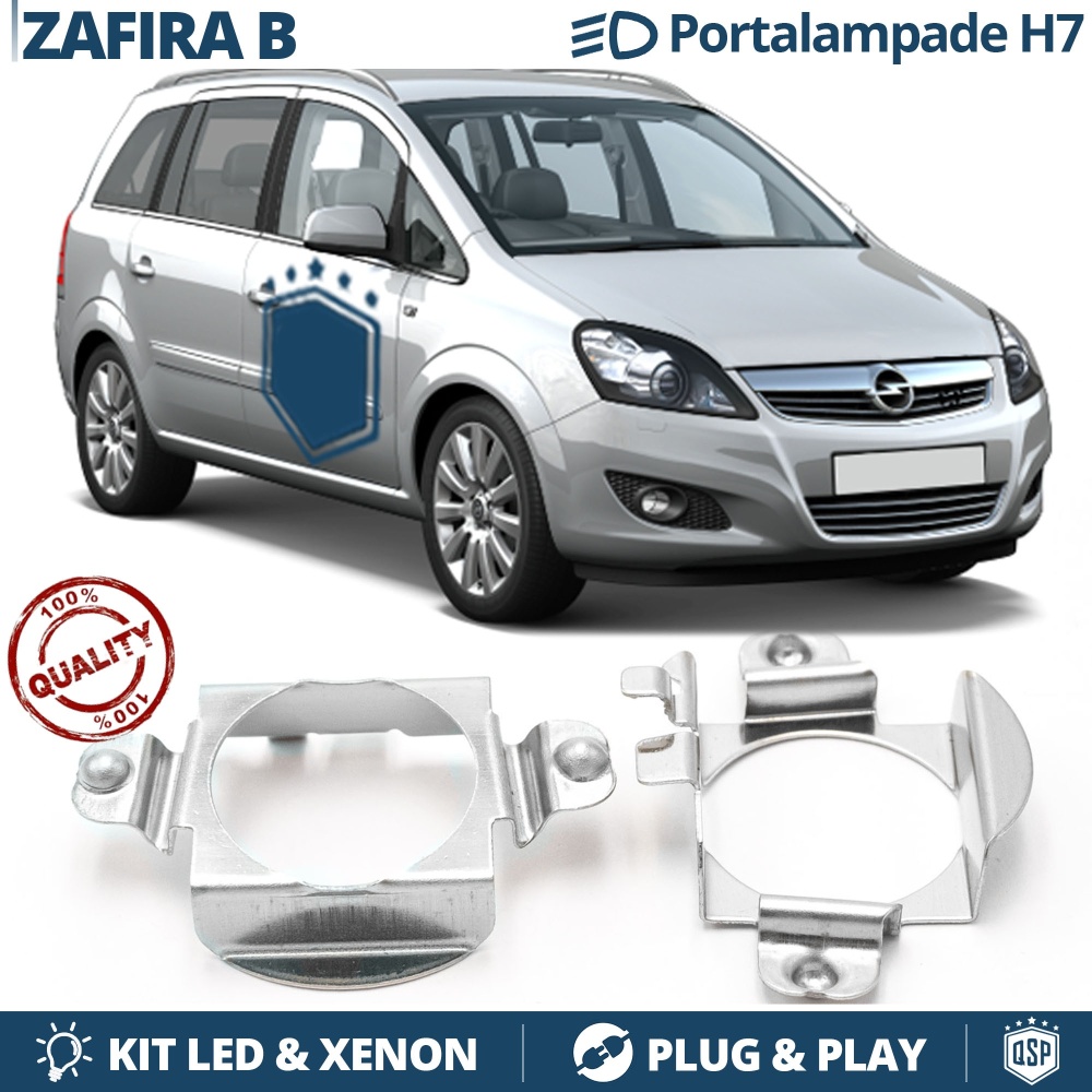 2X Adaptatores del Retenedor Soporte Bombilla para Opel Zafira B (05-14) Montaje KIT LED H7 2X Adaptatores del Retenedor Soporte Bombilla para Opel Zafira B (05-14) Montaje KIT LED H7