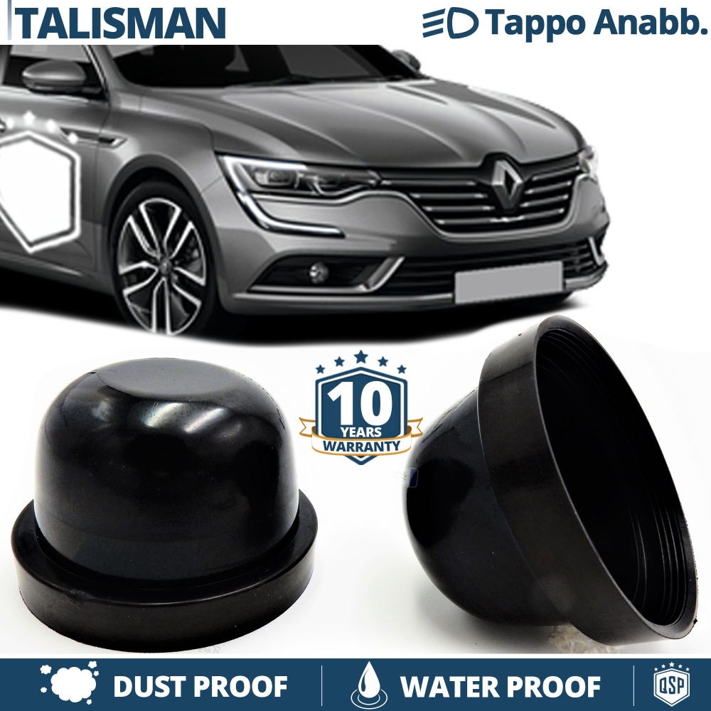 1 TAPPO MAGGIORATO FARI Anabbaglianti per RENAULT TALISMAN Coperchio ANTIPOLVERE 1 TAPPO MAGGIORATO FARI Anabbaglianti per RENAULT TALISMAN Coperchio ANTIPOLVERE