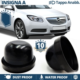 1 TAPPO MAGGIORATO FARI Anabbaglianti per OPEL INSIGNIA A (08-17) Coperchio ANTIPOLVERE