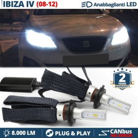 Kit LED H7 para Seat IBIZA 4 6J Pre-Facelift Luces de Cruce CANbus | 6500K Blanco Frío 8000LM