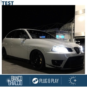 Kit Luci LED H7 per Seat IBIZA 3 6L Restyling Anabbaglianti CANbus | Bianco Potente 6500K 8000LM