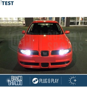 Kit LED H7 para Seat LEON 1M Luces de Cruce CANbus | 6500K Blanco Frío 8000LM