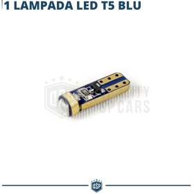 X1 Bombilla LED T5 CANbus NO Error Profesional | Luz Azul Potente | Plug & Play
