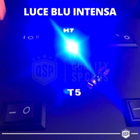 10 Bombillas LED T5 Cuadro de Instrumentos Azules | Cambio Luz Instrumentación | Canbus, Plug & Play