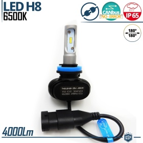 1x Bombilla LED H8 CANbus | Conversión Faros Led Luz Blanca 6500K 4000LM