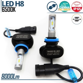 Kit LED H8 CANbus Profesional | Bombillas Led Luz Blanco Frío 6500K 8000LM