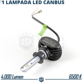 1x Bombilla LED H1 CANbus | Conversión Faros Led Luz Blanca 6500K 4000LM