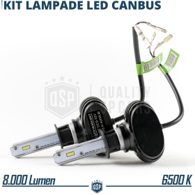 Kit LED H1 CANbus Profesional | Bombillas Led Luz Blanco Frío 6500K 8000LM