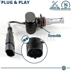 Kit LED 9012 CANbus Profesional | Bombillas Led Luz Blanco Frío 6500K 8000LM