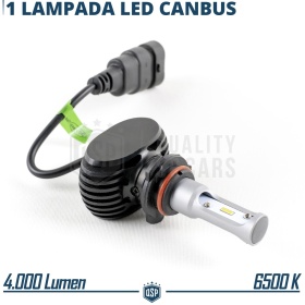 1x Bombilla LED HIR2 CANbus | Conversión Faros Led Luz Blanca 6500K 4000LM