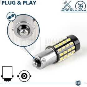 2x Bombillas LED BA9S T4W Canbus | Luces de Posición Blanco Frío 6500K | Plug & Play