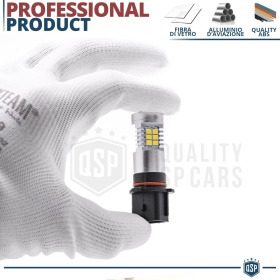 2x Bombillas LED P13W - PSX26W Canbus con Lente | 360° Blanco Frío 6500K | Plug & Play