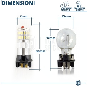 1x Bombilla LED PW24W Canbus | 360° Blanco Frío 6500K | Plug & Play