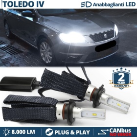 Kit LED H7 para Seat TOLEDO 4 KG Luces de Cruce CANbus | 6500K Blanco Frío 8000LM