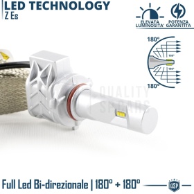 1 Bombilla LED H10 CANbus Profesional | Conversión de Halógena H10 a LED | 6500K Blanco Frío 4000LM