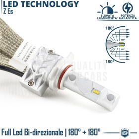 Kit LED HIR2 CANbus Profesional | Conversión de Halógena HIR2 a LED | 6500K Blanco Frío 8000LM