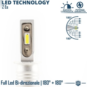 Kit LED H3 Luces de Niebla | Blanco Frío 6500K Potente 8000LM | CANbus Sin Error, Plug & Play