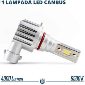 1x Bombilla LED H10 | Blanco Frío 6500K Potente 4000LM | CANbus Sin Error, Plug & Play