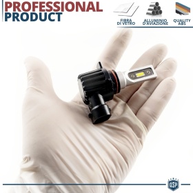 Kit LED 9012 Luces de Niebla | Blanco Frío 6500K Potente 8000LM | CANbus Sin Error, Plug & Play