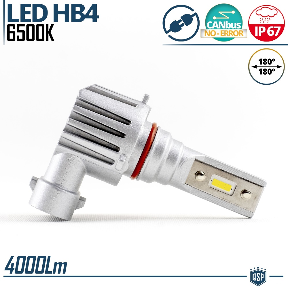1 HB4 LED Birne | Weisser Eis 6500K 4000LM Leistungsfähiger | CANbus Kein Fehler, Plug & Play 1 HB4 LED Birne | Weisser Eis 6500K 4000LM Leistungsfähiger | CANbus Kein Fehler, Plug & Play