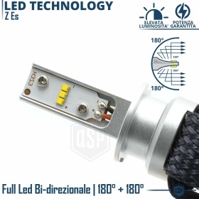 Kit LED H3 con GRADUACIÓN AJUSTABLE | 6500K 8000LM | CANbus SIN ERROR, Plug & Play