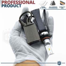 Kit LED H10 con GRADUACIÓN AJUSTABLE | 6500K 8000LM | CANbus SIN ERROR, Plug & Play