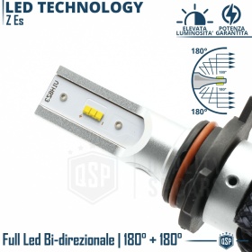 Kit LED HIR2 con GRADUACIÓN AJUSTABLE | 6500K 8000LM | CANbus SIN ERROR, Plug & Play
