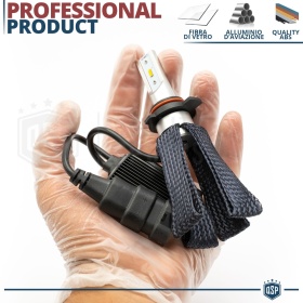 Kit LED HIR2 con GRADUACIÓN AJUSTABLE | 6500K 8000LM | CANbus SIN ERROR, Plug & Play