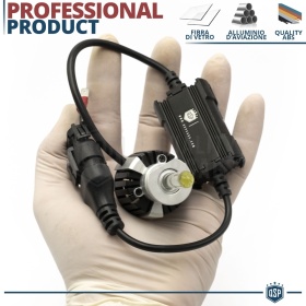 Kit Bombillas LED H1 de Cuarzo 360° CANBUS | Luz Blanca Potente 6500K 55W