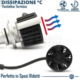 Kit Bombillas LED HB3 de Cuarzo 360° CANBUS | Luz Blanca Potente 6500K 55W