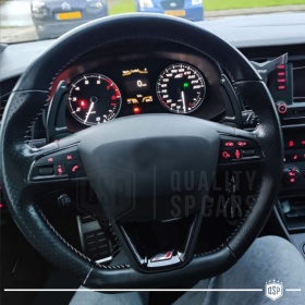 2 Levas de Volante para SEAT Arona 17-21 | Levas de Cambio en Aluminio Negro