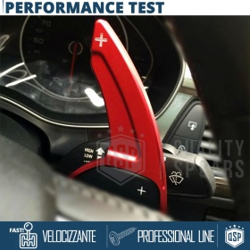 2 Levas de Volante para SEAT Arona 17-21 | Levas de Cambio en Aluminio Rojo