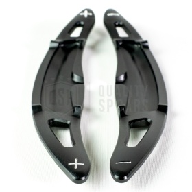 PALETTE Cambio al Volante per PORSCHE Cayenne II (92A) 14-18 | Leve Paddle Nere