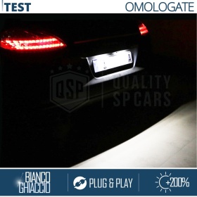 2 Luces de Matricula LED para Porsche CANBUS 18 LED 6.500K BLANCO FRIO Plug & Play