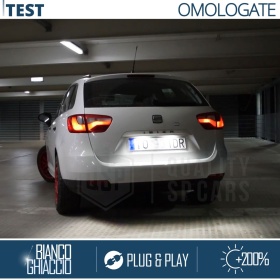 2 Luces de Matricula LED para Seat CANBUS 18 LED 6.500K BLANCO FRIO Plug & Play