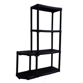 Balda 4 Baldas + Escoba 89cm X 30cm X 133cm (H) Robusto y Espacioso | HECHO EN ITALIA