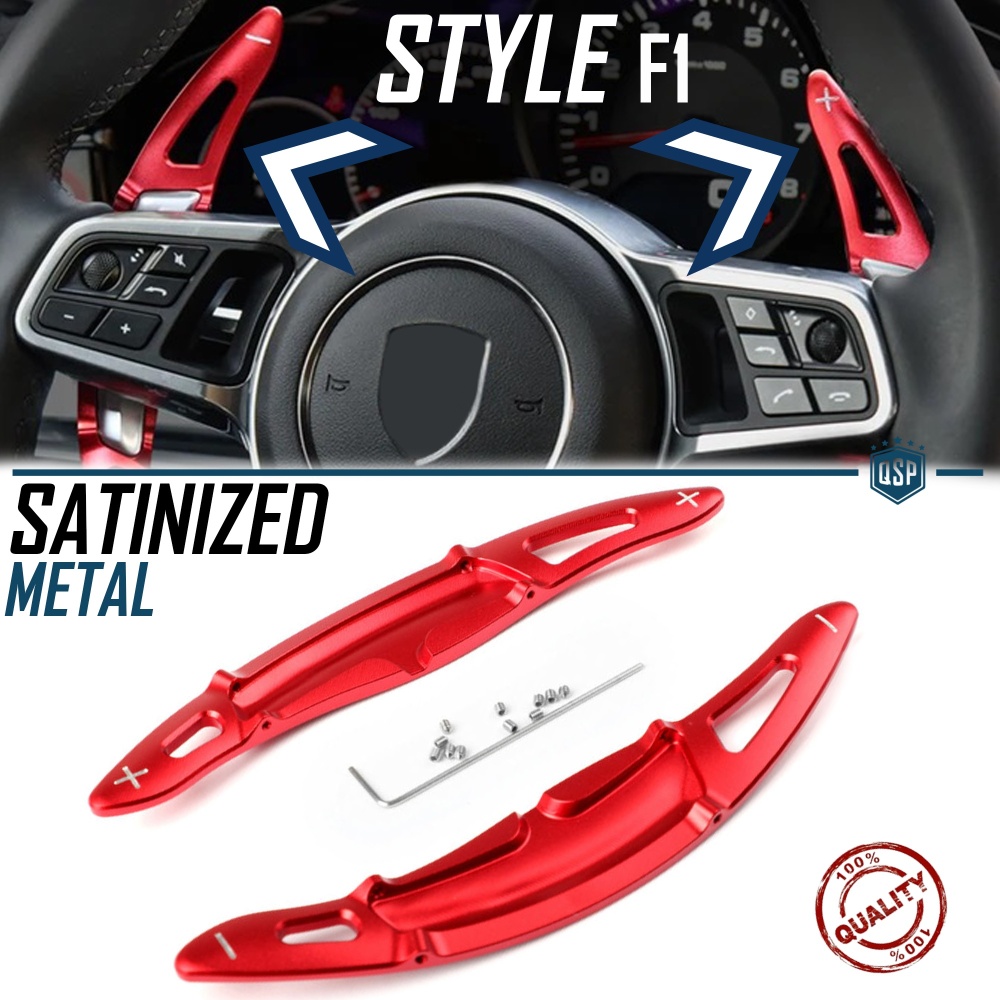 Levas de Volante para PORSCHE Boxster (981) 14-15 | Levas de Cambio Rojo Levas de Volante para PORSCHE Boxster (981) 14-15 | Levas de Cambio Rojo