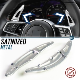 Levas de Volante para PORSCHE Cayenne (92A) 14-18 | Levas de Cambio Silver
