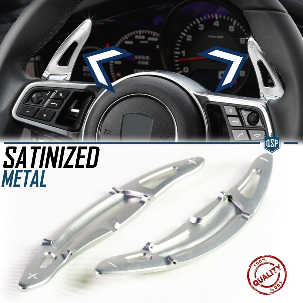 Levas de Volante para PORSCHE 911 (991) 15-19 | Levas de Cambio Silver Levas de Volante para PORSCHE 911 (991) 15-19 | Levas de Cambio Silver