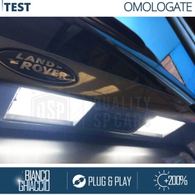 X2 Placchette Luci Targa LED per LAND ROVER Discovery 3 (04-09) | CANbus, Plug & Play | 6.500K