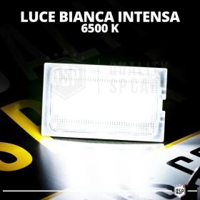 X2 Placchette Luci Targa LED per LAND ROVER Discovery 3 (04-09) | CANbus, Plug & Play | 6.500K