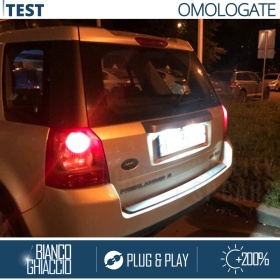 2 Plafones LED Matrícula para LAND ROVER 2 (06-14) | Canbus, Plug & Play | 6.500K Blanco