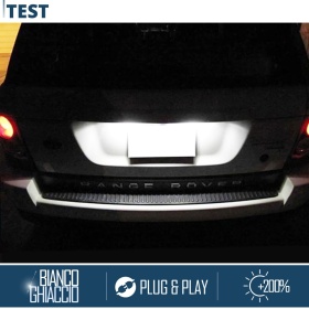 2 Plafones LED Matrícula para Range Rover Sport (05-13) | Canbus, Plug & Play | 6.500K Blanco