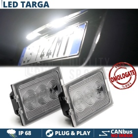 2 Plafones LED Matrícula para Range Rover Sport (05-13) | Canbus, Plug & Play | 6.500K Blanco