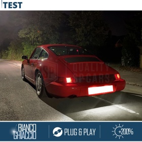 2 Plafones LED Matrícula para PORSCHE 911 (964) 88-94 | Canbus, Plug & Play | 6.500K Blanco Frío