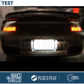 2 Plafones LED Matrícula para PORSCHE 911 (996) 97-05 | Canbus, Plug & Play | 6.500K Blanco Frío