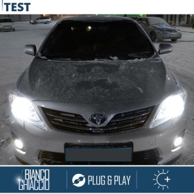 Luces de Cruce LED HB4 para Toyota Corolla E140-E150 (06-12) | Bombillas Led CANbus Luz Potente Blanca 6500K 8000LM
