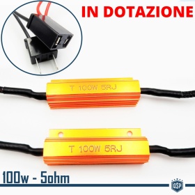 Kit LED H7 para Audi A4 B7 Luces de Cruce CANbus | 6500K Blanco Frío 8000LM