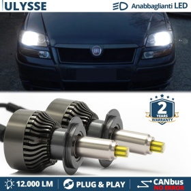 Kit LED H7 para Fiat Ulysse 2 Luces de Cruce | Bombillas Led Canbus 6500K 12000LM