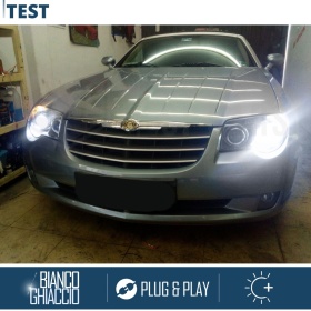 Kit LED H7 para Chrysler Crossfire Luces de Cruce | Bombillas LED CANbus Blanco Frío | 6000K 19000LM